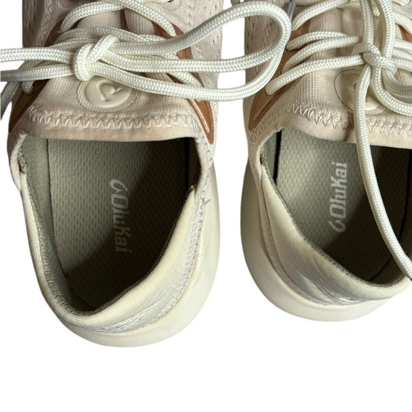 Olukai Kaholo Sneakers in Tan Size 6.5 - Picture 9 of 9